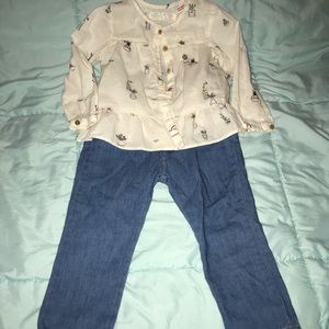 Zara Baby Girl Outfit